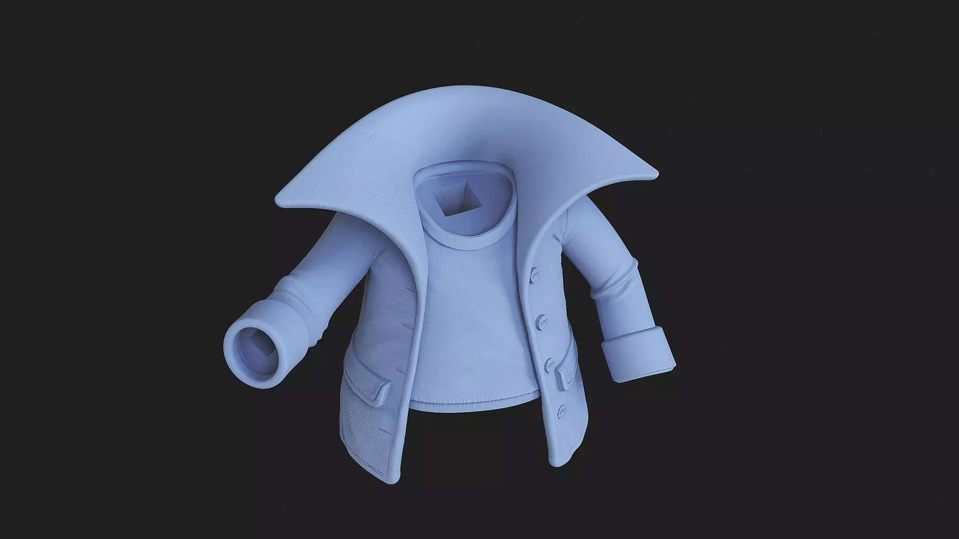 Mr Pumpkin halloween 3D print model_11