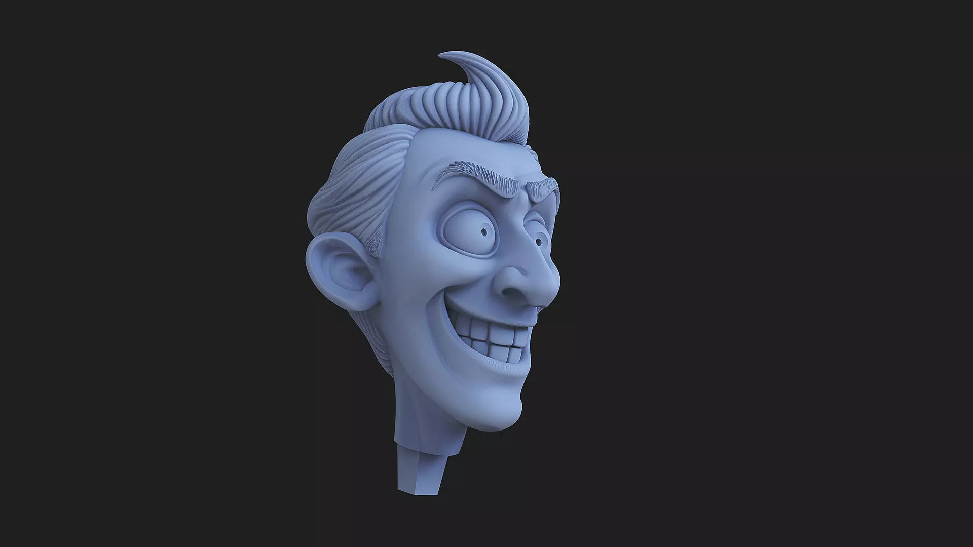 Mr Pumpkin halloween 3D print model_12