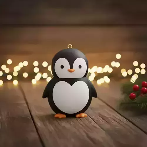 penguin ornament 3D print model