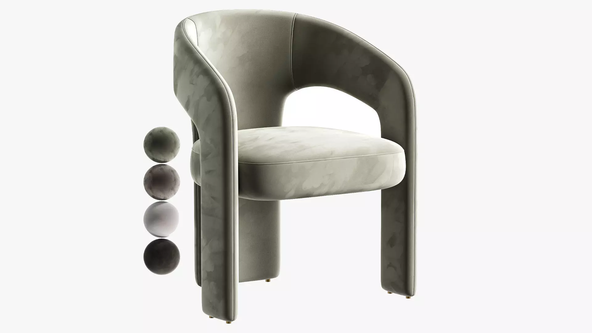 Prato ogogo chair 3D model_0