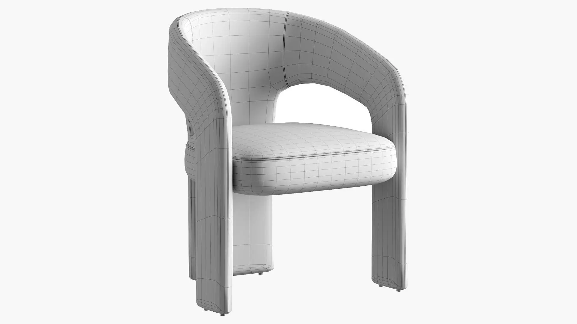 Prato ogogo chair 3D model_4