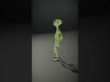 Green Alien Character model pack Low-poly 3D model_2