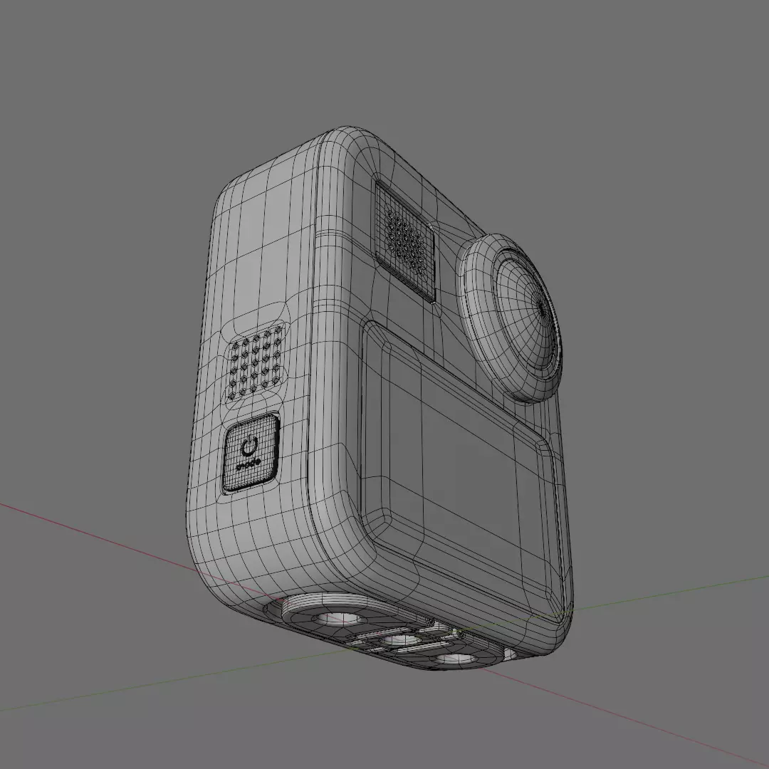 GoPro Max 3D model_3