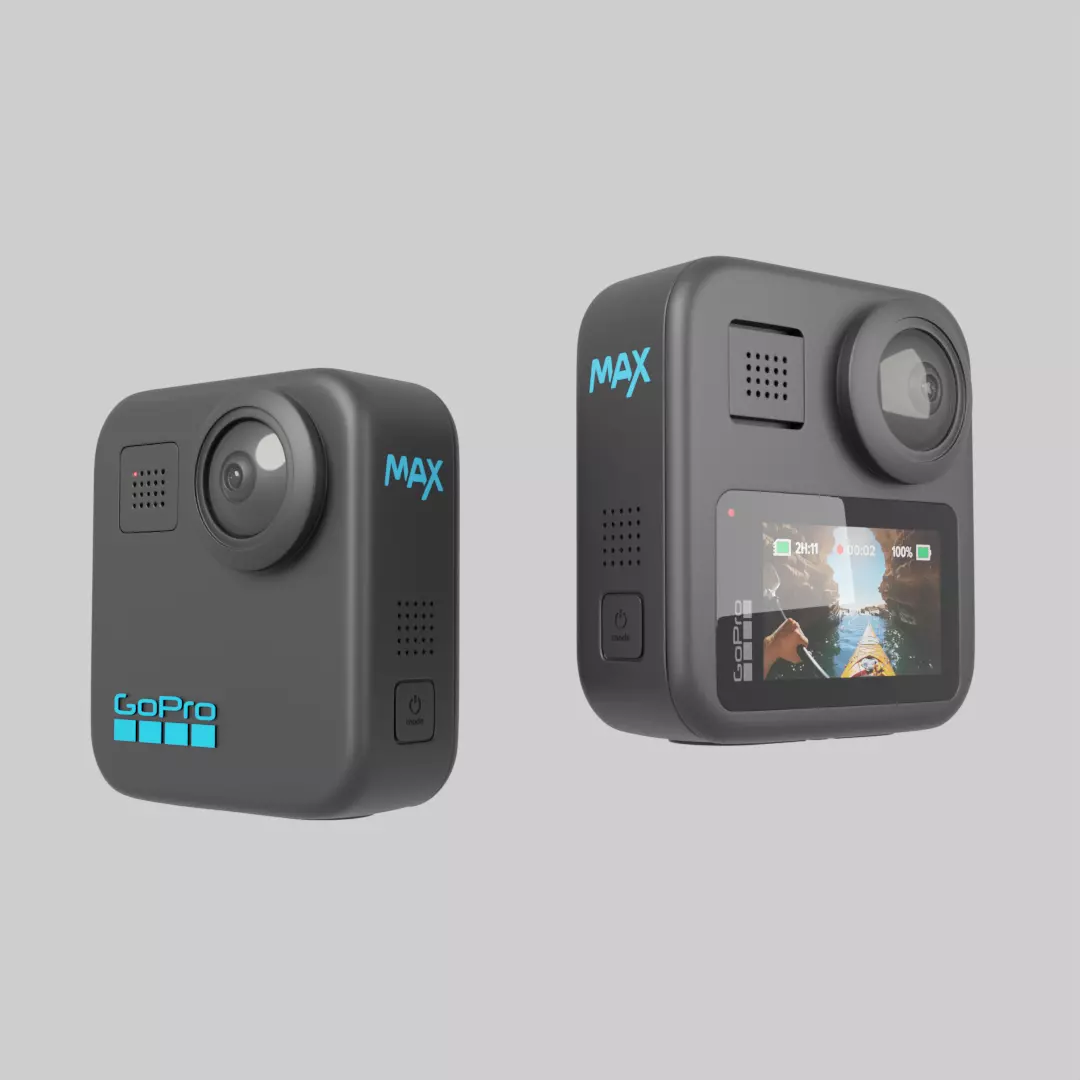 GoPro Max 3D model_0