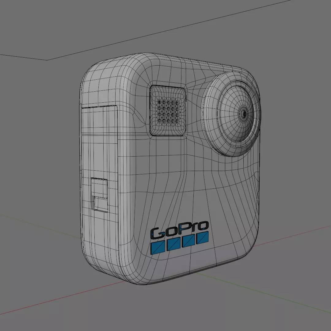 GoPro Max 3D model_1