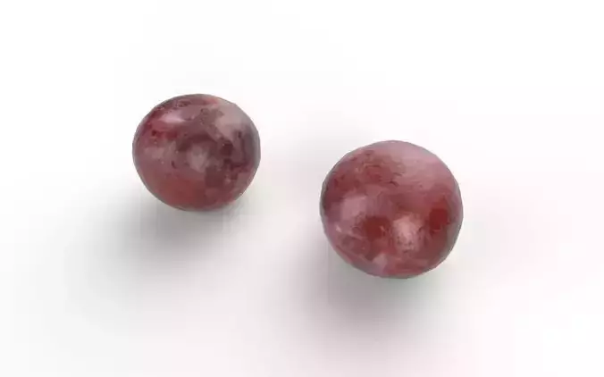 Plum  M05 Low-poly 3D model 4