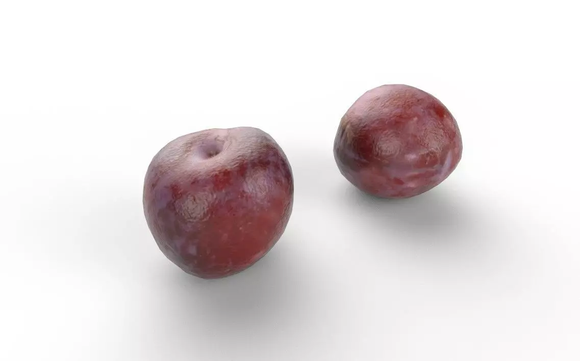 Plum M05 Low-poly 3D model_0