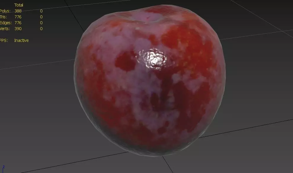 Plum M06 Low-poly 3D model_2