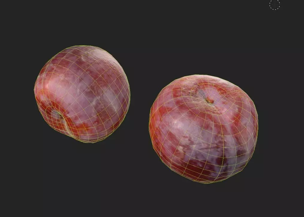 Plum M08 Low-poly 3D model_6