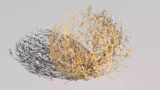 Tumbleweed low poly