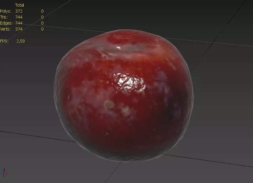 Plum M10 Low-poly 3D model_2