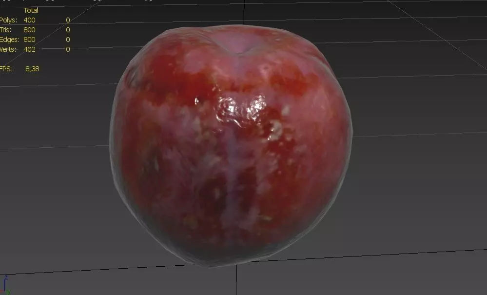 Plum M11 Low-poly 3D model_2