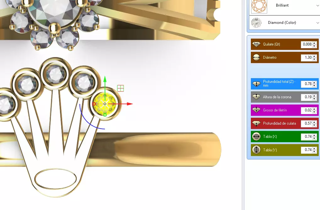 pack anillos para mujer -v- 3D print model_7