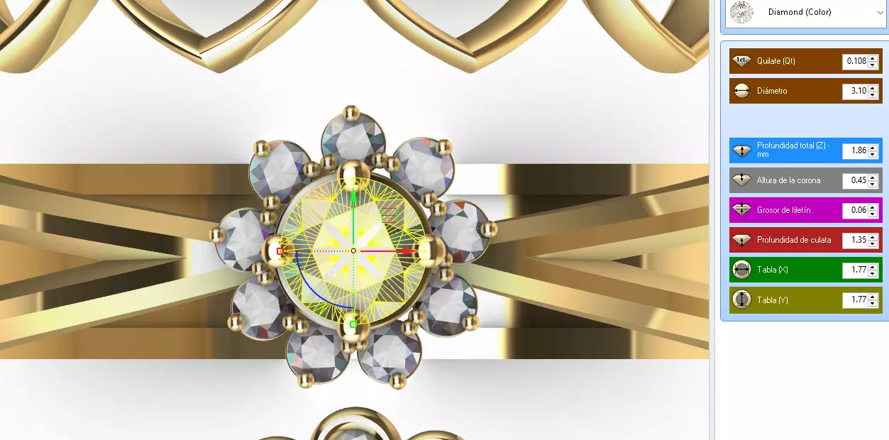 pack anillos para mujer -v- 3D print model_5