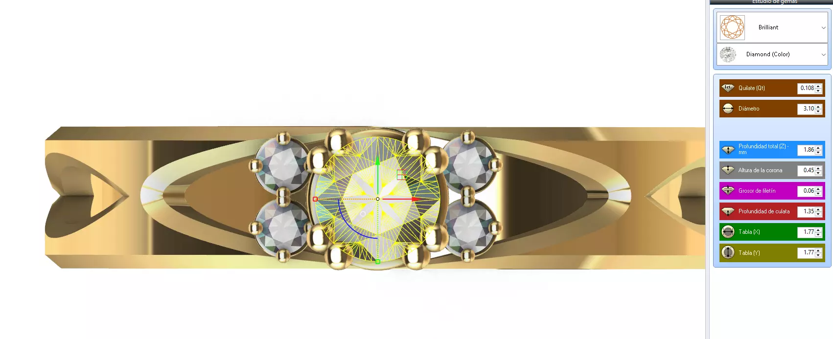 pack anillos para mujer -v- 3D print model_8