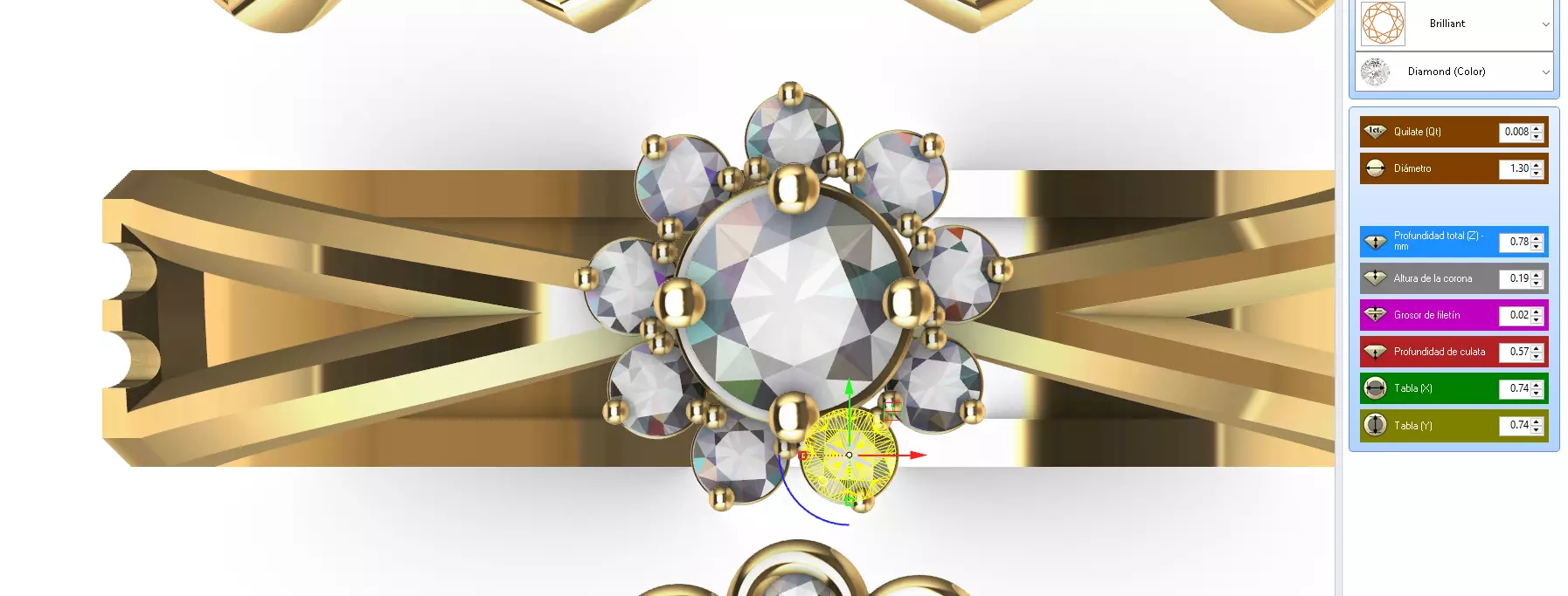 pack anillos para mujer -v- 3D print model_6