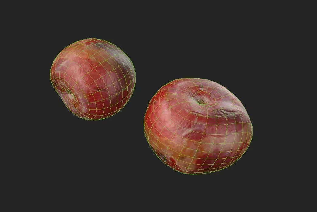 Plum M12 Low-poly 3D model_6