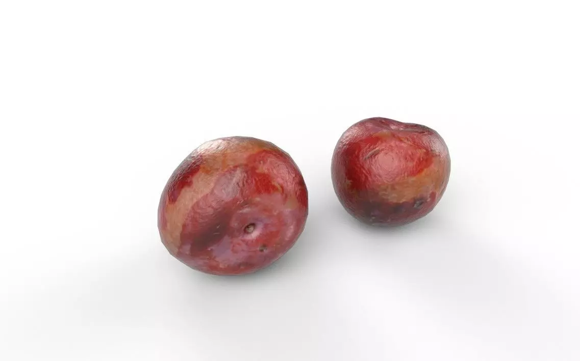 Plum M12 Low-poly 3D model_4