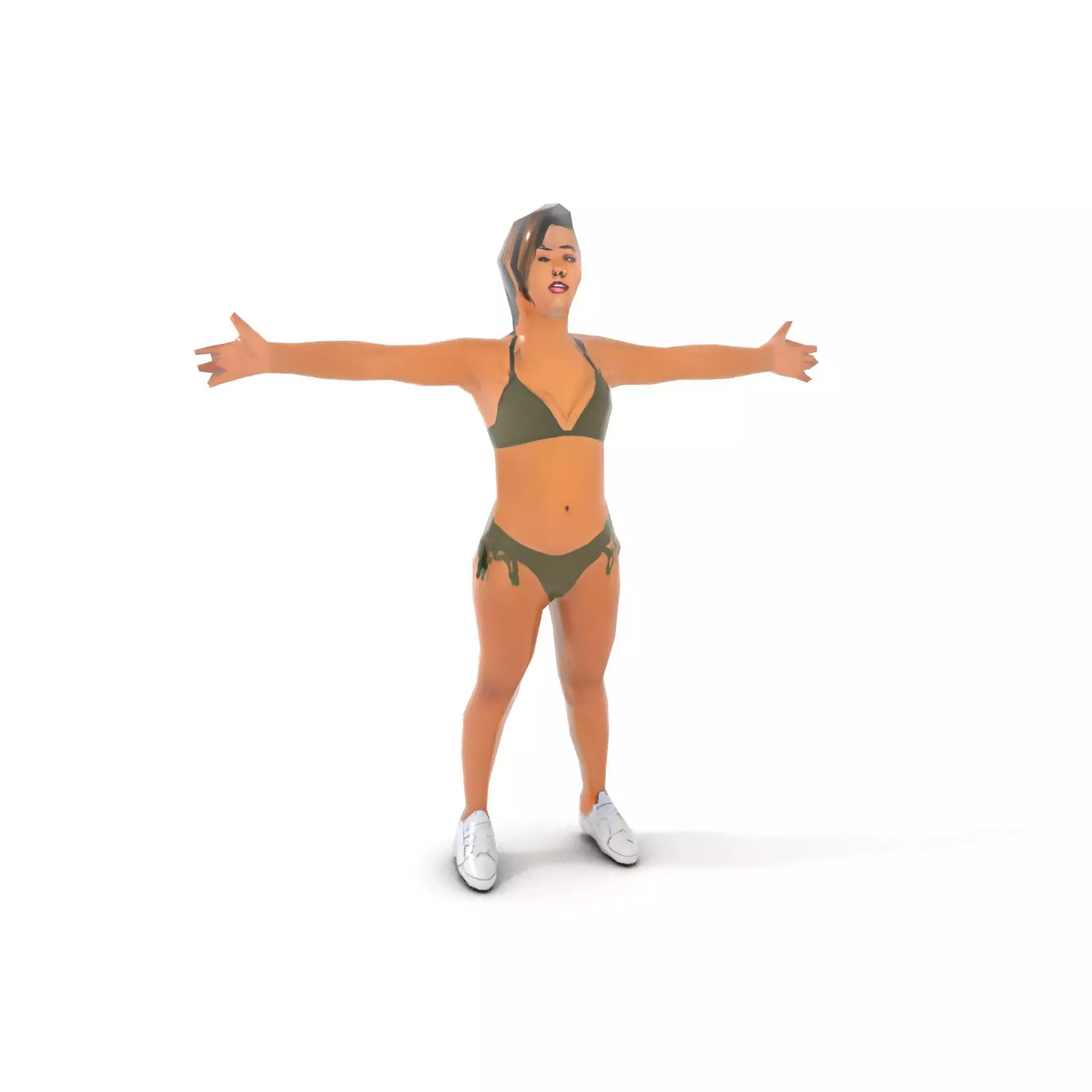 Olive Bikini model pack Low-poly 3D model_18