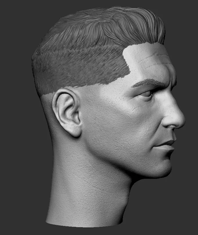 Punisher Jon Bernthal head 2 pack printable 3D print model_42