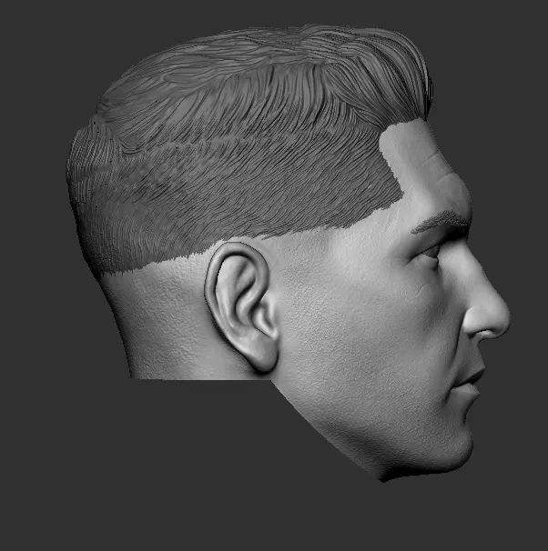 Punisher Jon Bernthal head 2 pack printable 3D print model_18