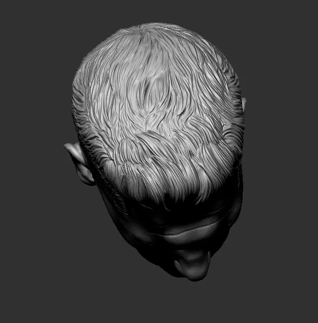 Punisher Jon Bernthal head 2 pack printable 3D print model_28