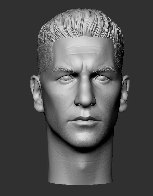 Punisher Jon Bernthal head 2 pack printable 3D print model_21