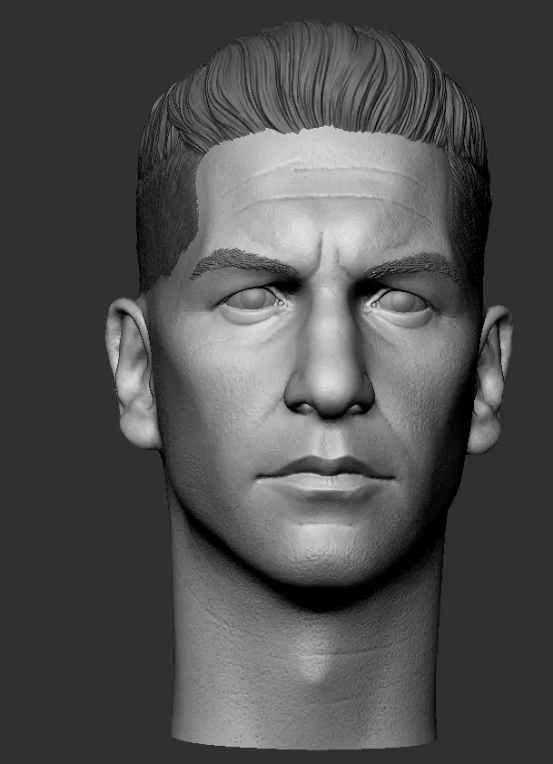 Punisher Jon Bernthal head 2 pack printable 3D print model_37