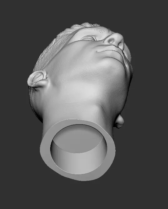 Punisher Jon Bernthal head 2 pack printable 3D print model_12