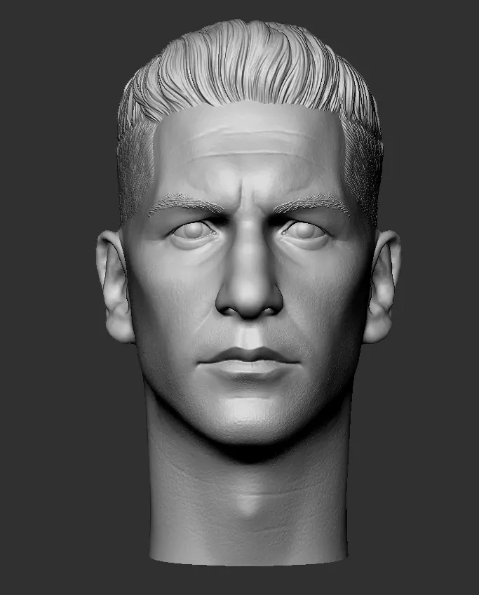 Punisher Jon Bernthal head 2 pack printable 3D print model_25