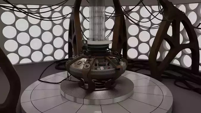 War Doctor TARDIS Interior