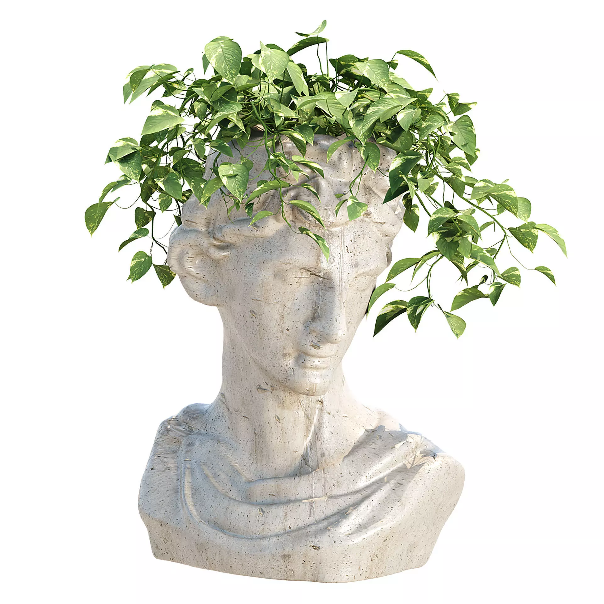 Greek Sculpture Planter Vol 334 3D model