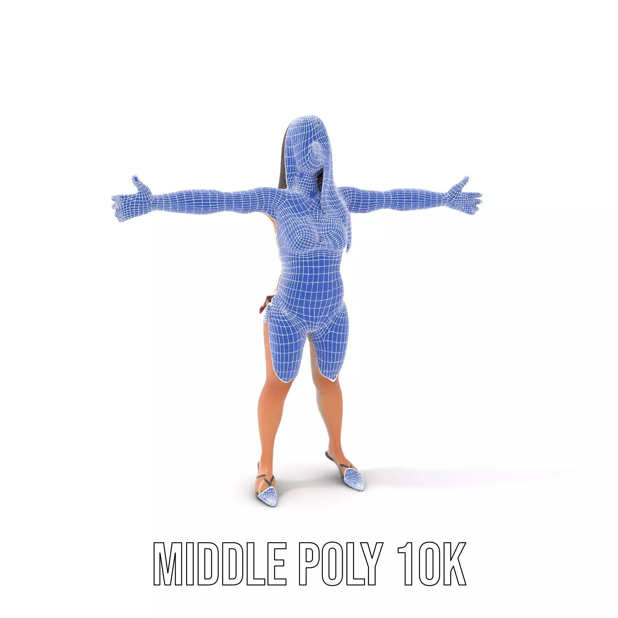 Colorful Swimwear model pack Low-poly 3D model_27