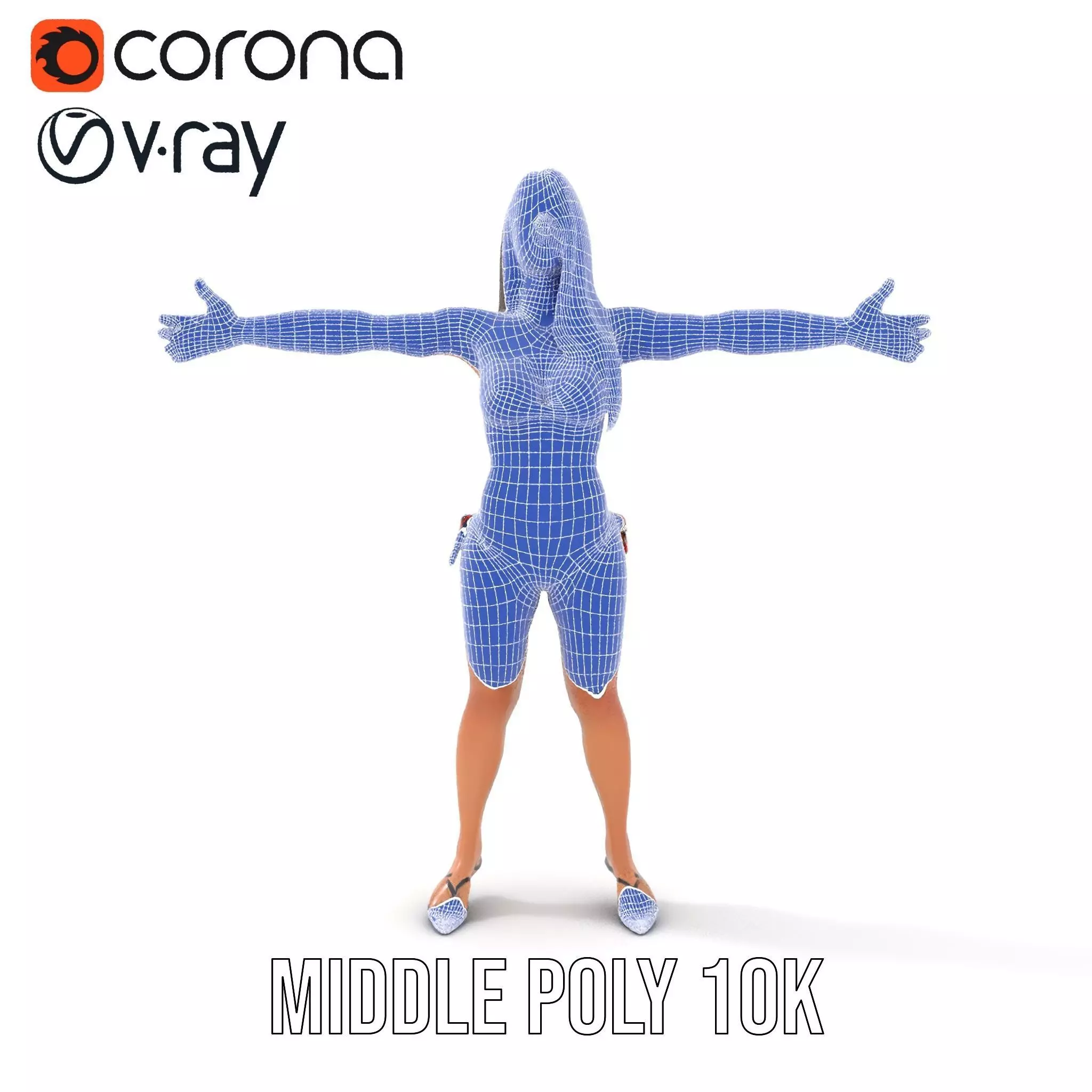 Colorful Swimwear model pack Low-poly 3D model_30