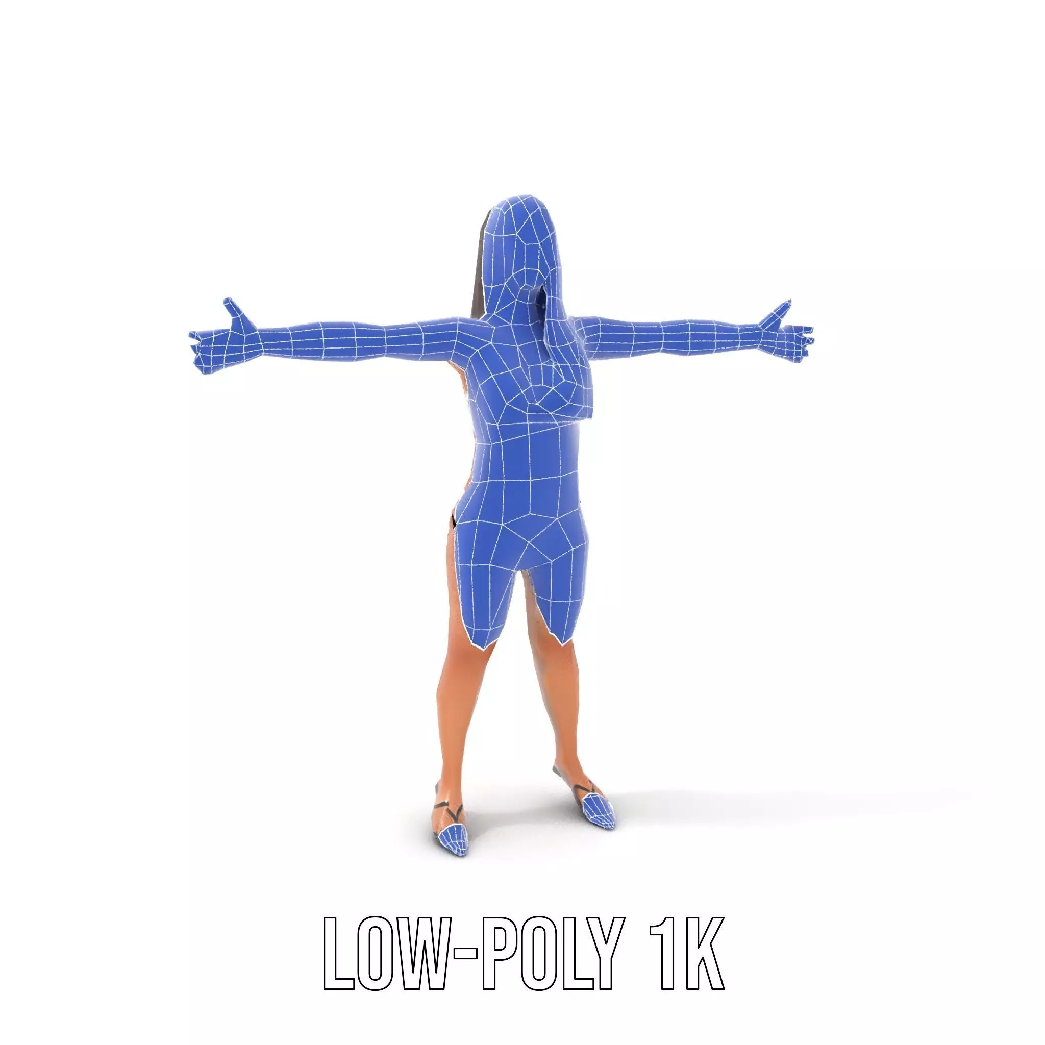 Colorful Swimwear model pack Low-poly 3D model_28