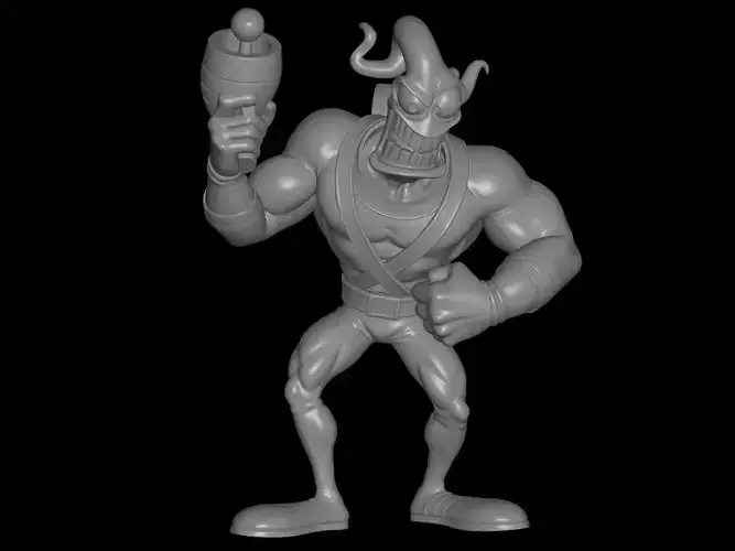 Earthworm Jim model 3D print model