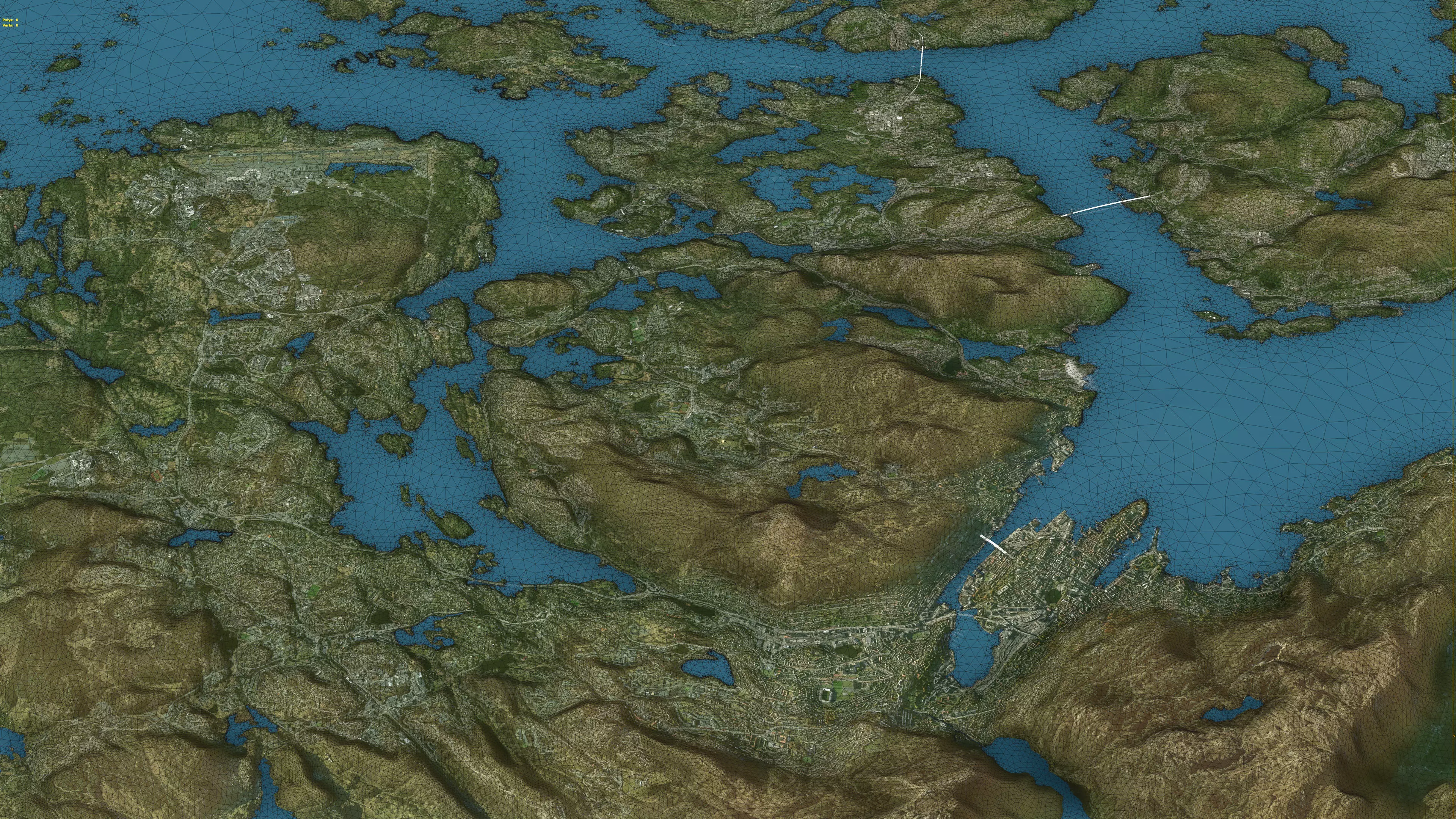 Bergen - 3D City Terrain 3D Model Collection_18
