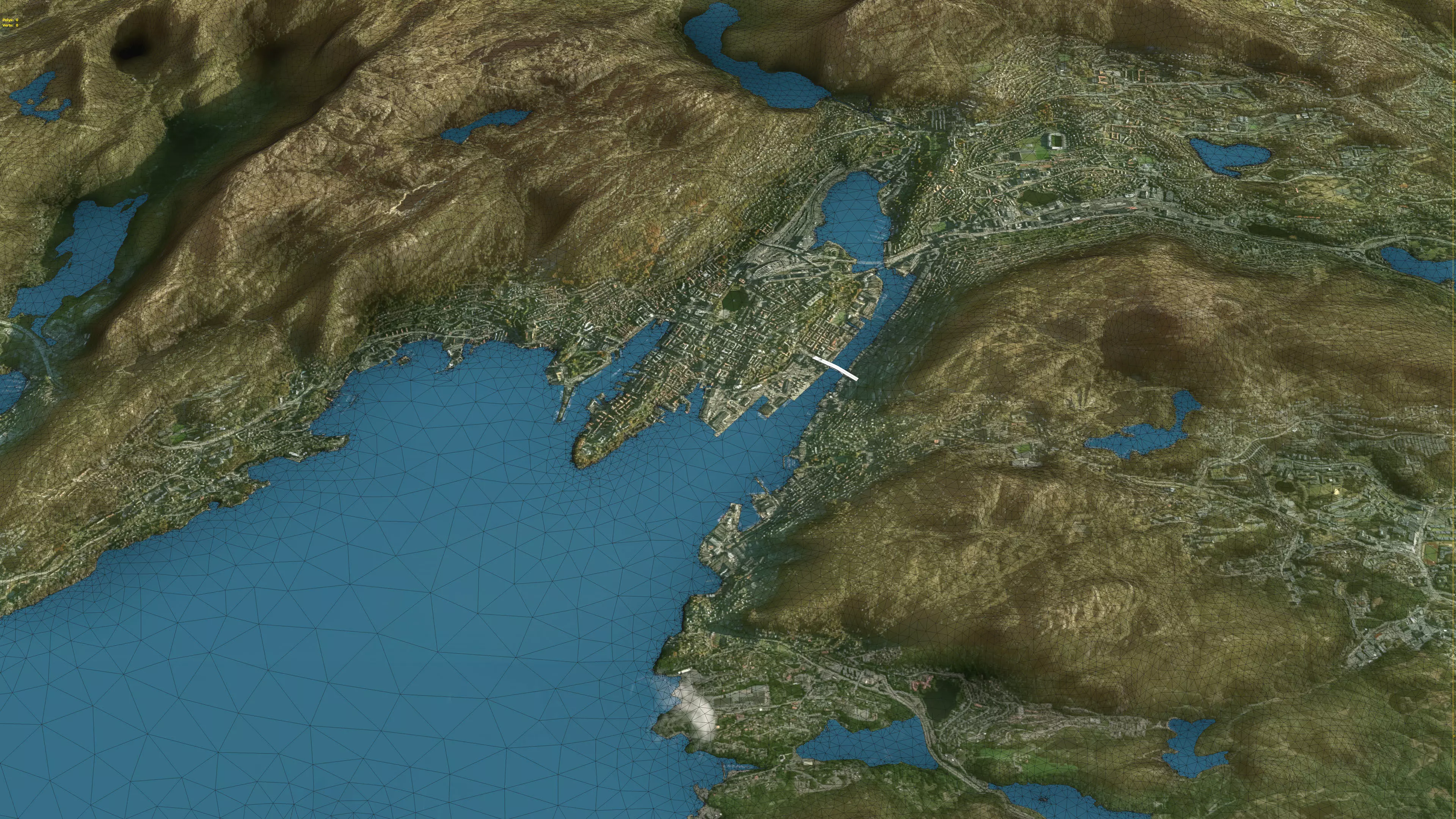Bergen - 3D City Terrain 3D Model Collection_10