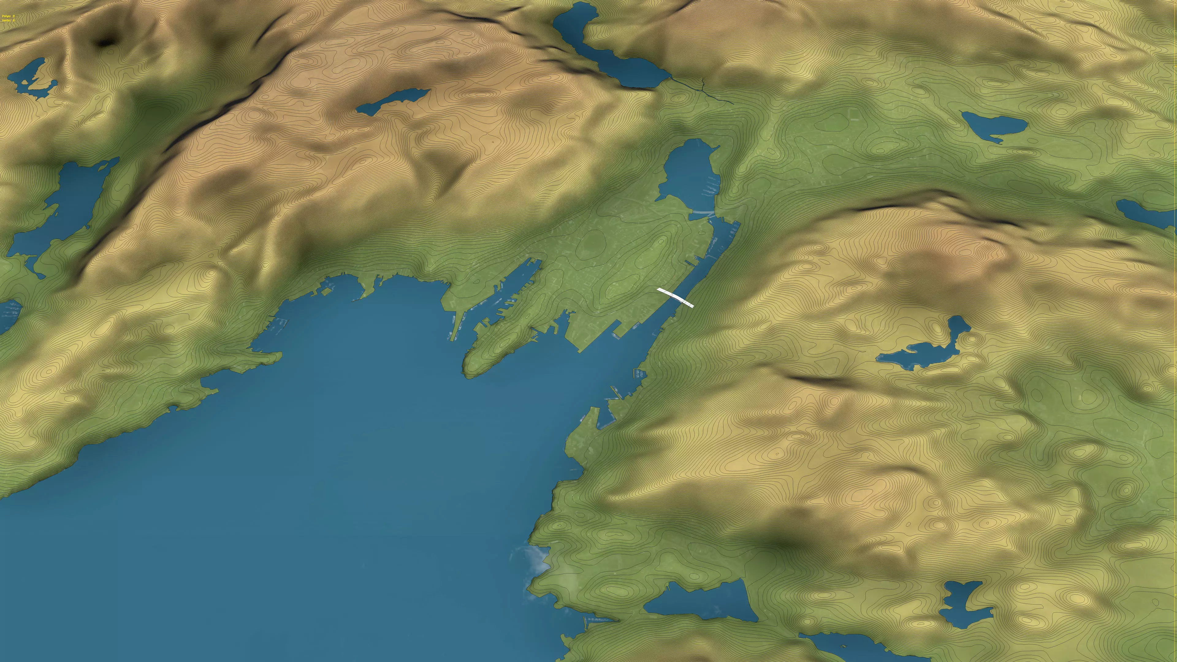 Bergen - 3D City Terrain 3D Model Collection_12