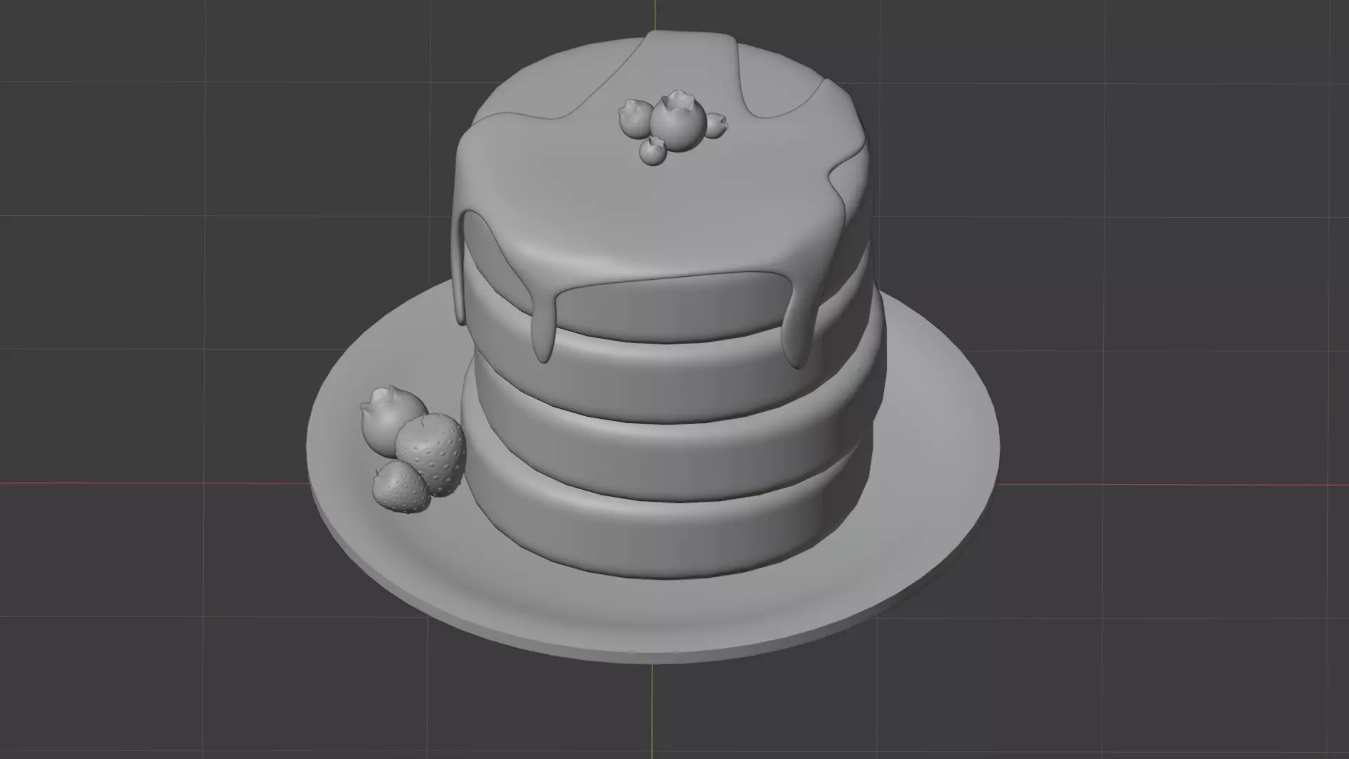 Pancake 3D model_15