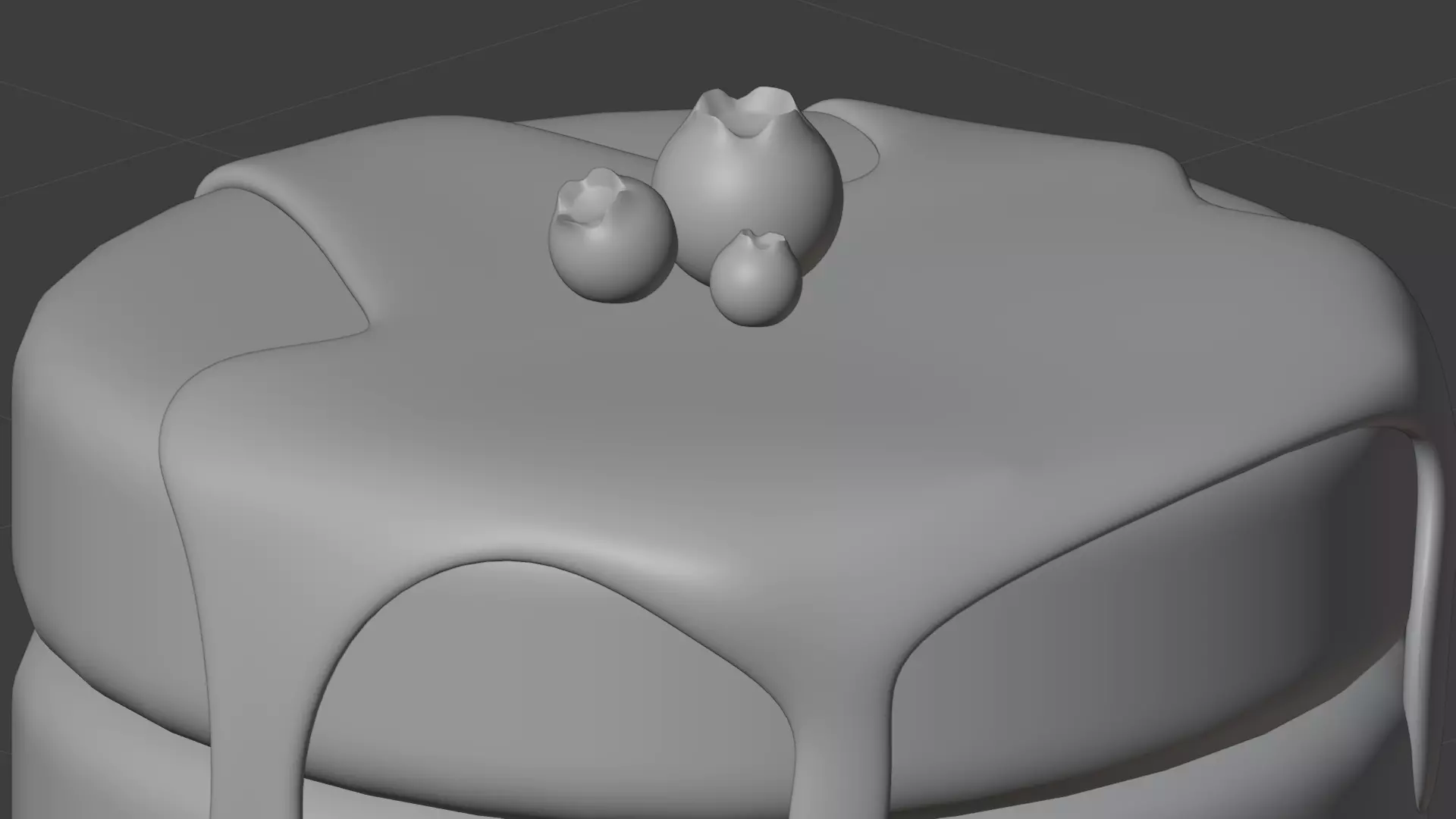 Pancake 3D model_5