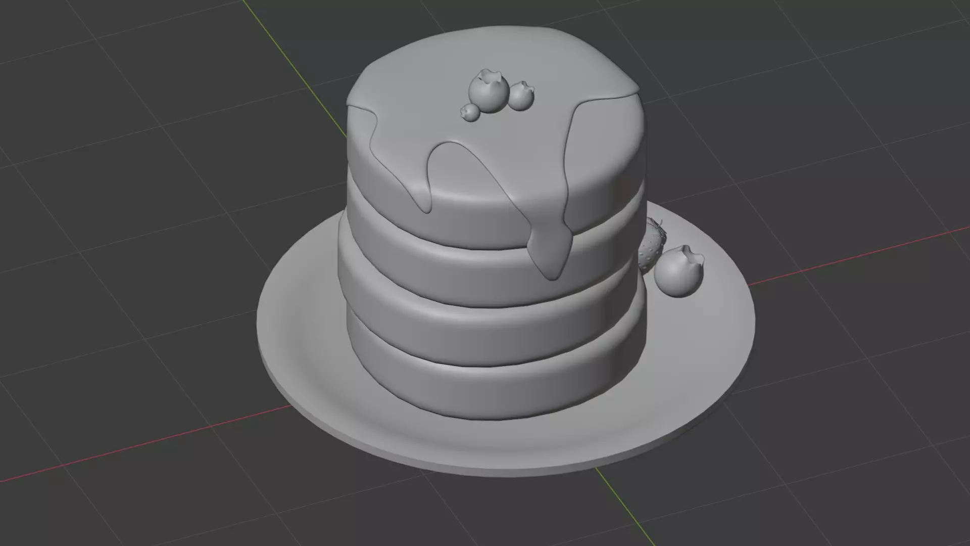 Pancake 3D model_17