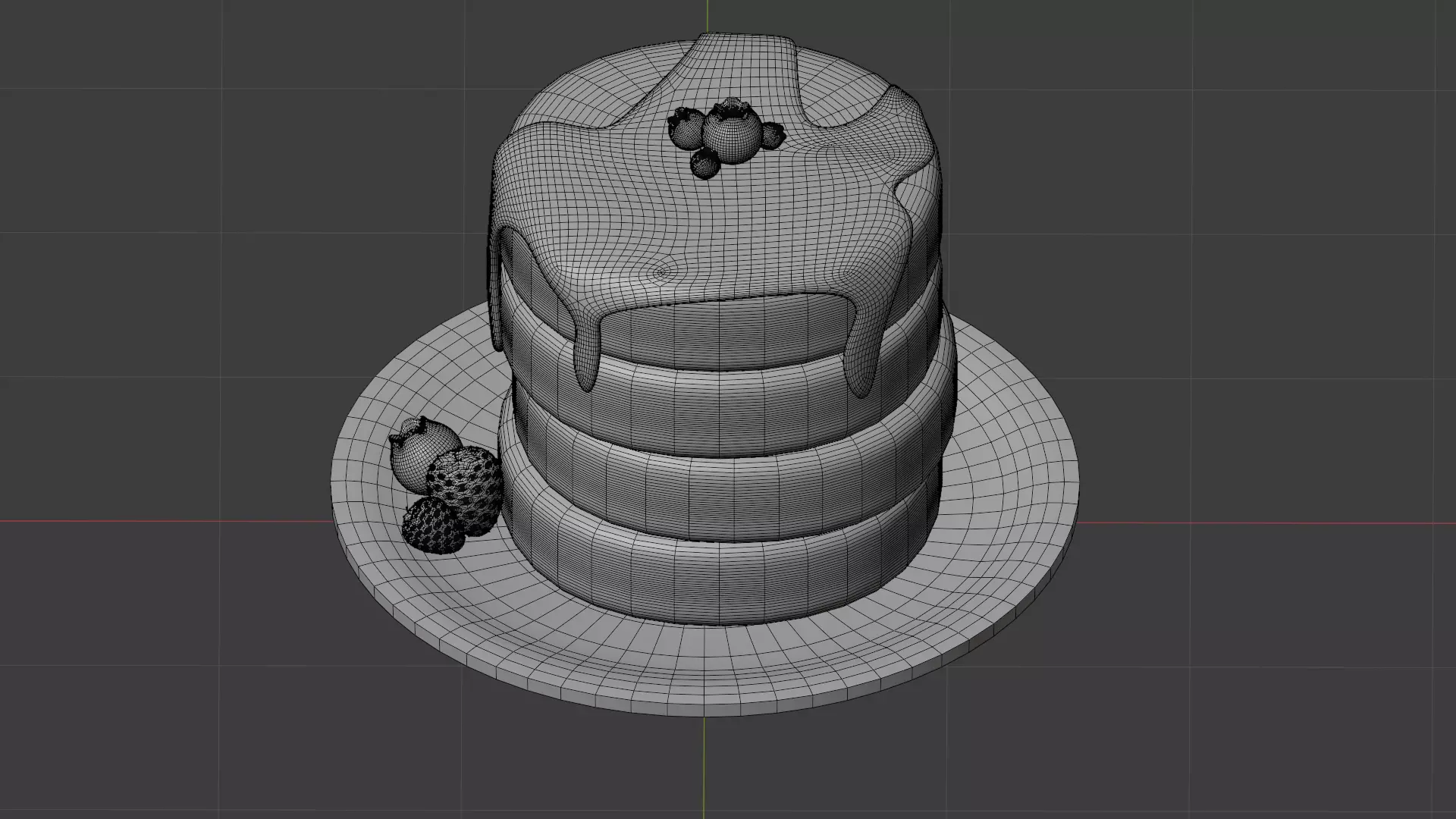 Pancake 3D model_3