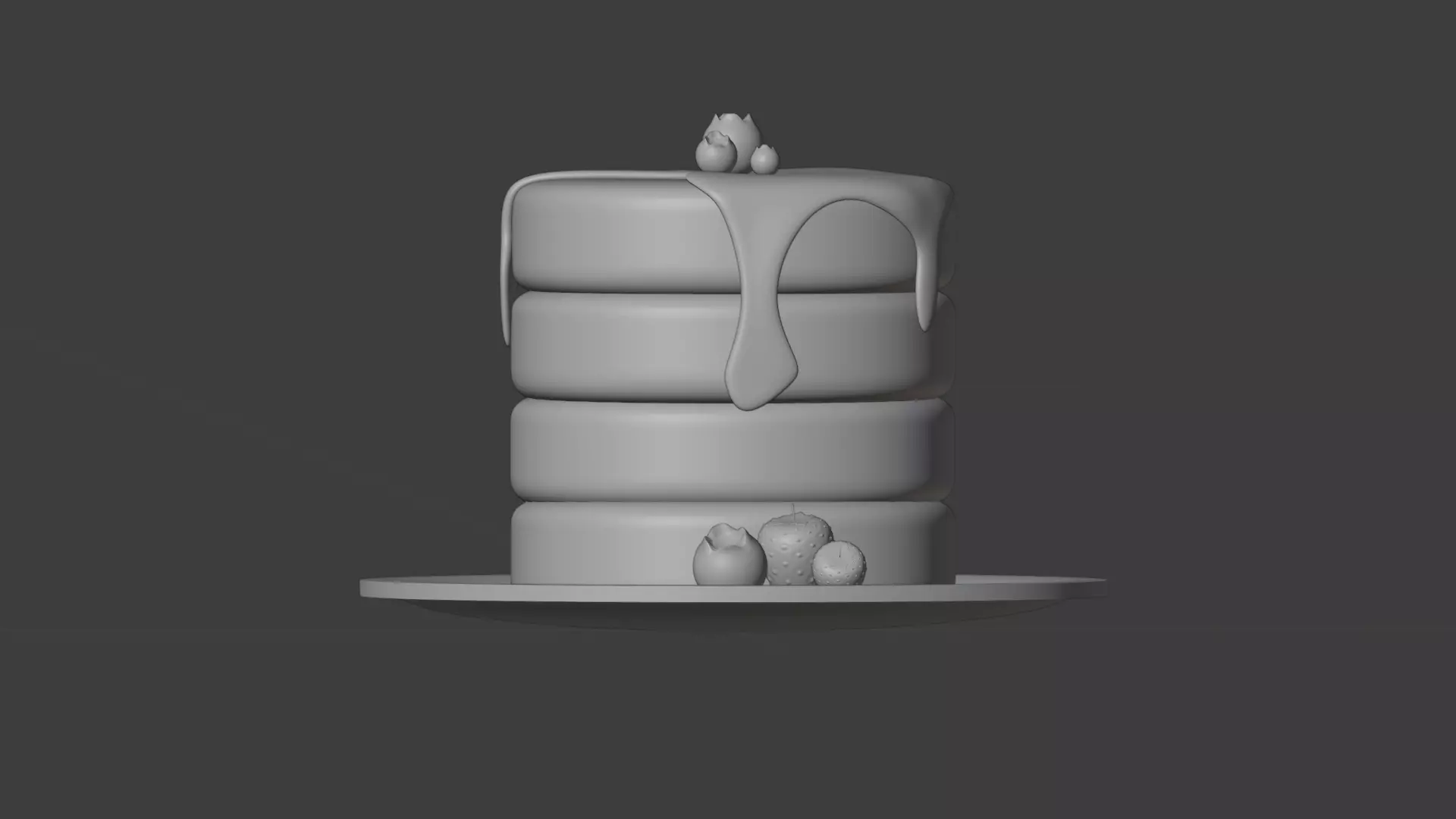 Pancake 3D model_13