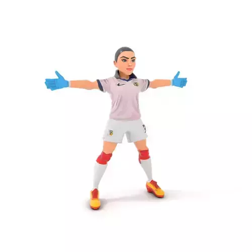 Soccer Player Character model pack Low-poly 3D model Soccer Player Character model pack Low-poly 3D model