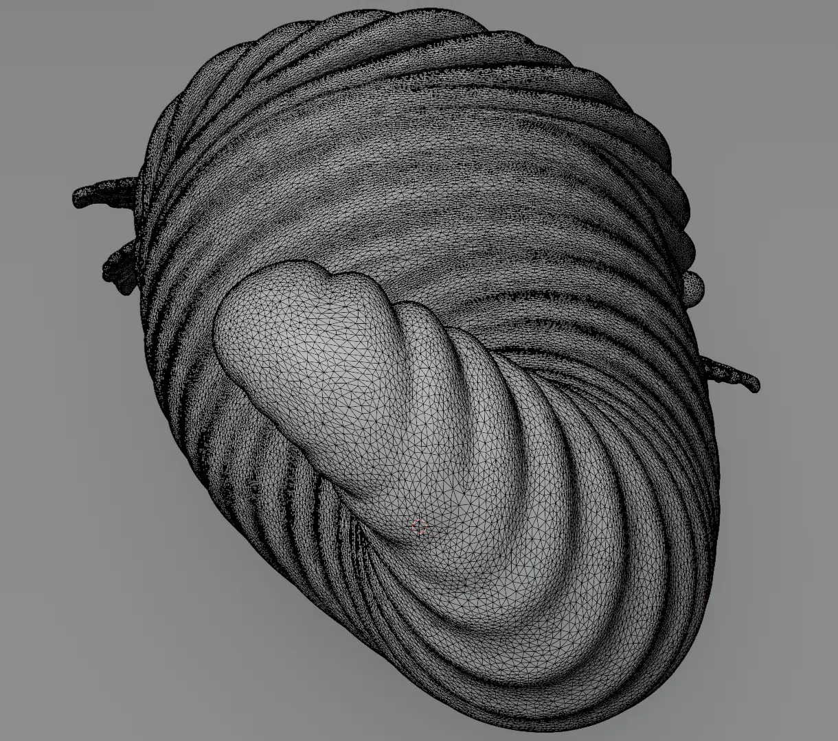 Thanksgiving Cornucopia 3D model for 3D print figurine harvest  3D print model_16