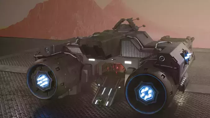 D14 AEGIS Assault Shuttle