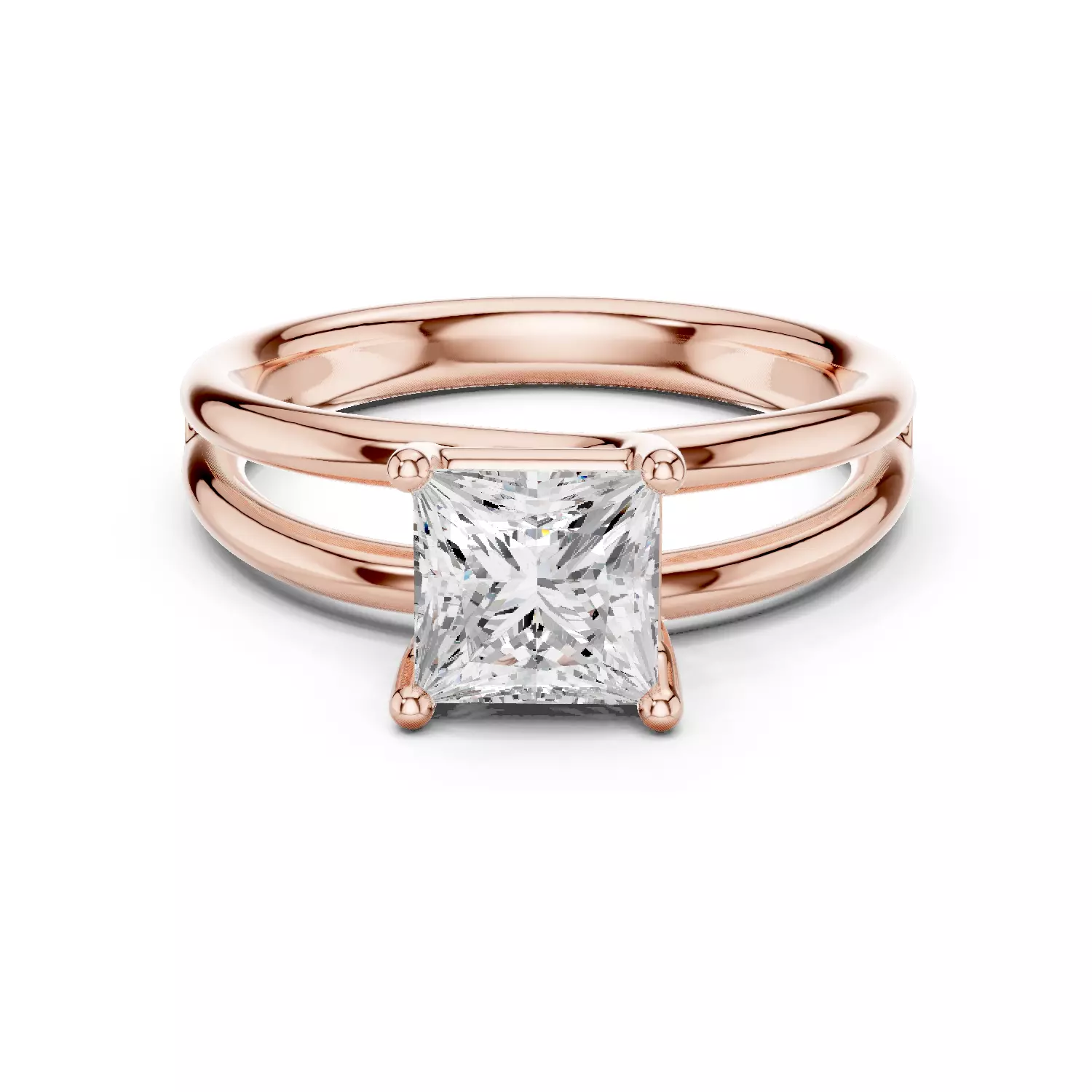 SINGLE STONE RINGS NEW DESIGN 3D print model_43