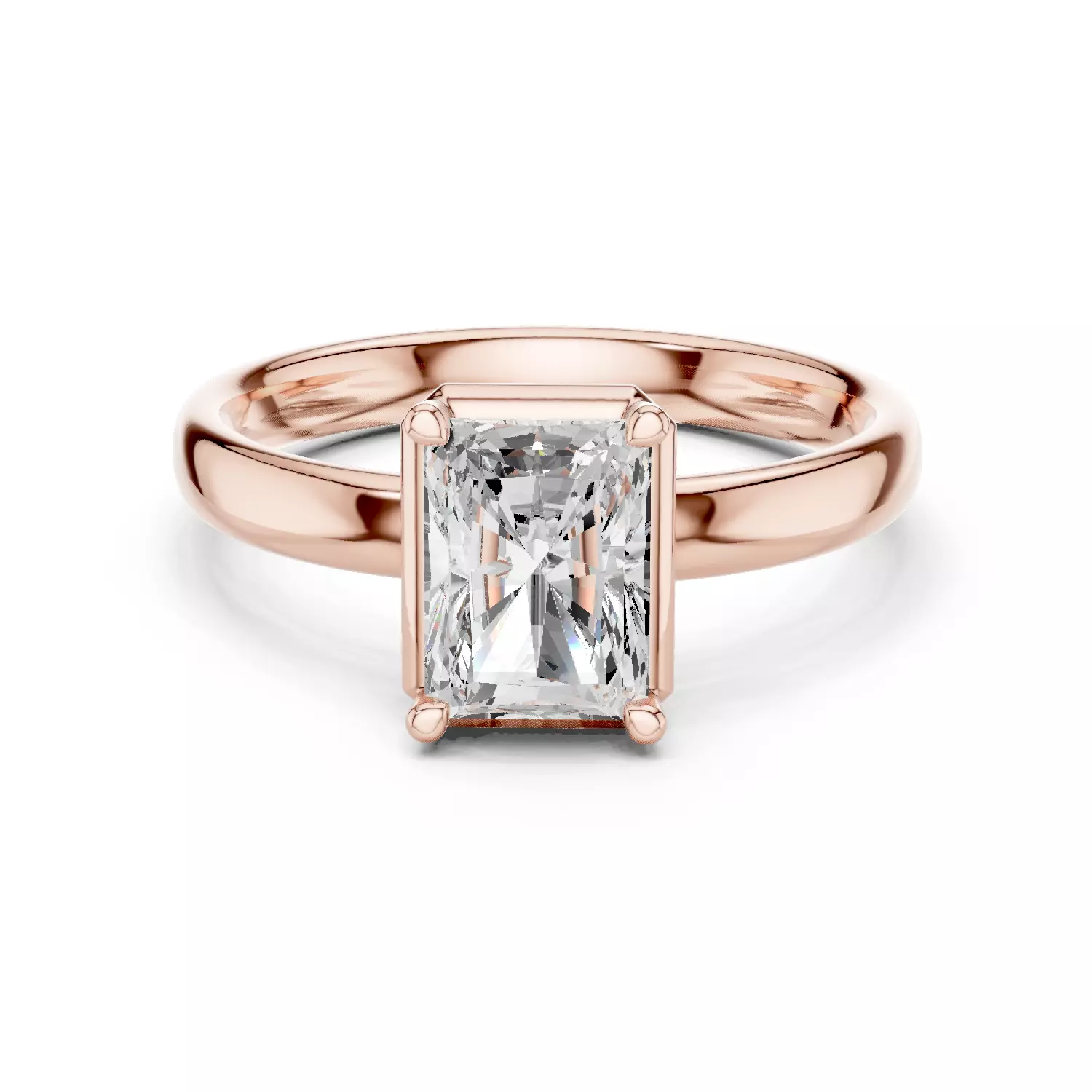 SINGLE STONE RINGS NEW DESIGN 3D print model_4