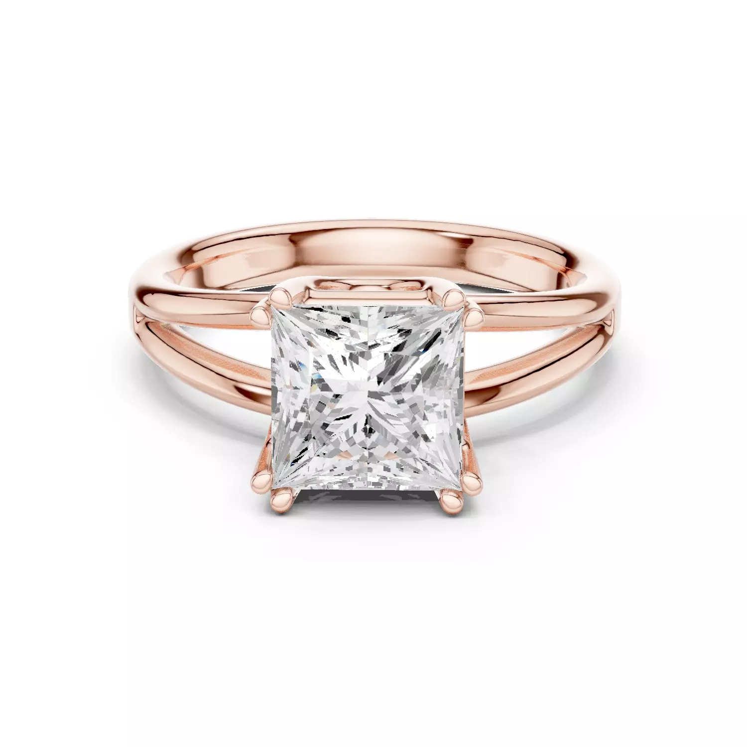 SINGLE STONE RINGS NEW DESIGN 3D print model_29